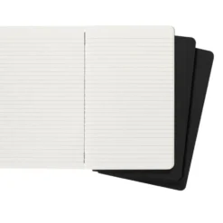 Moleskine Ruled Black Cahier 13cm x 21cm [pack of 3]
