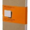 Moleskine Ruled Kraft Cahier 9cm x 14cm [pack pf 3]