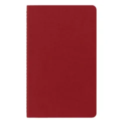 Moleskine Ruled Red Cahier 13cm x 21cm [pack of 3]