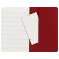 Moleskine Ruled Red Cahier 13cm x 21cm [pack of 3]