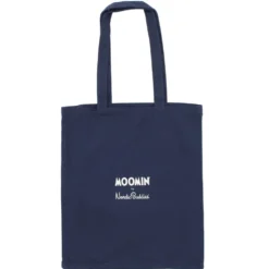Moomin Canvas Tote Bag - Navy