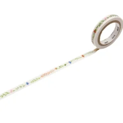 mt ex Washi Tape - Flower Line - 7mm