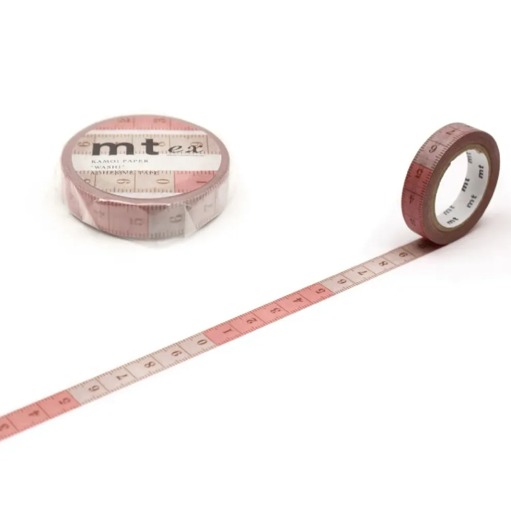 mt ex Washi Tape - Sewing Measures - 10mm
