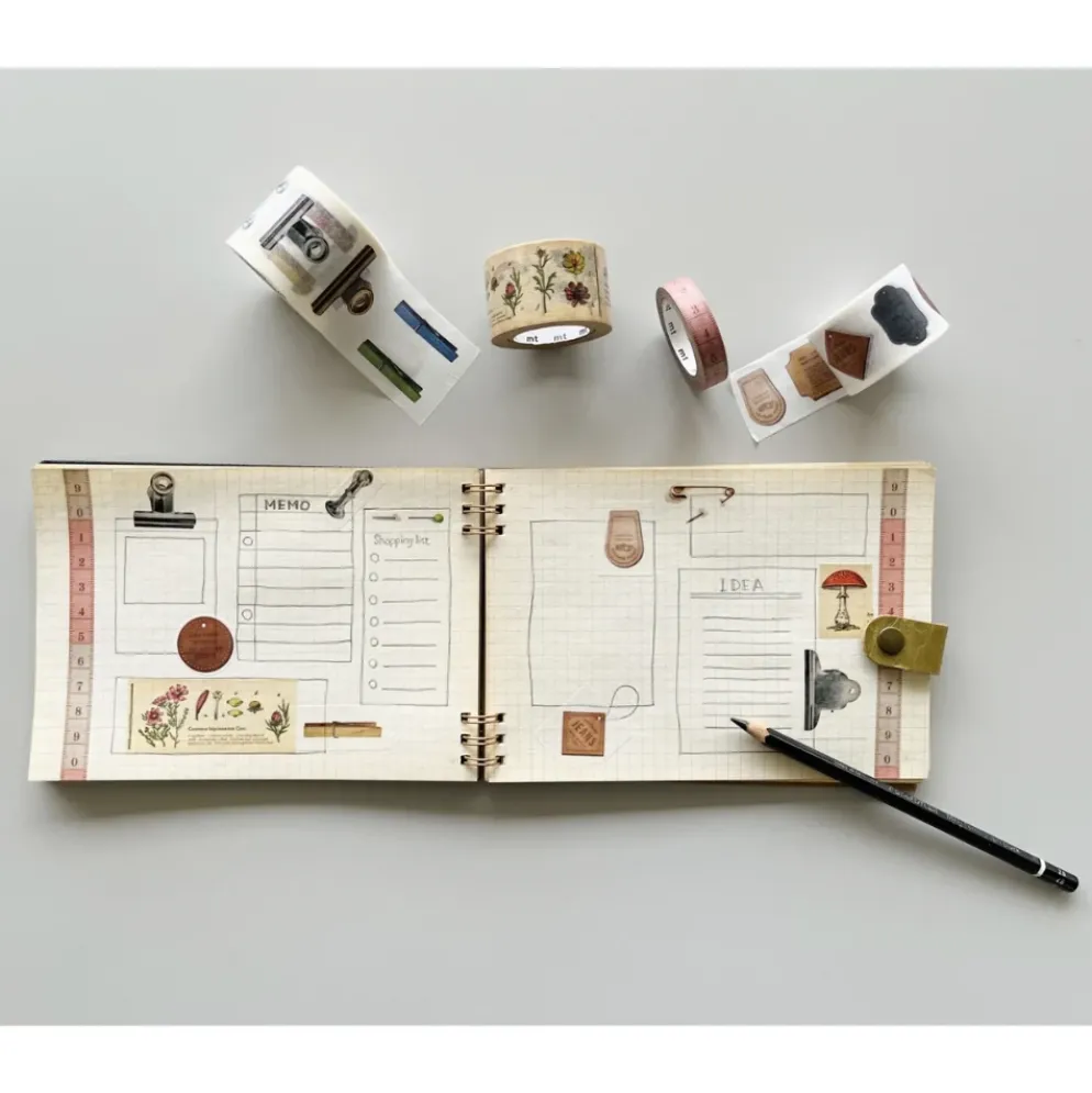 mt ex Washi Tape - Sewing Measures - 10mm