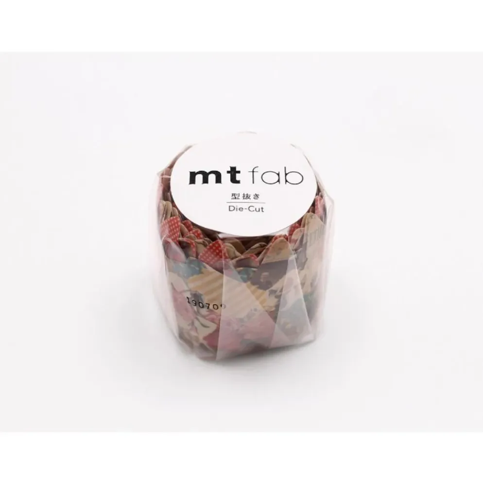 mt fab Washi Tape - Die Cut Retro Paper Butterfly - 45mm