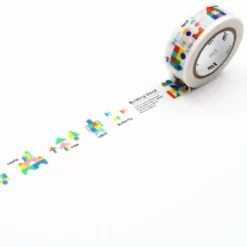 mt for kids Washi Tape - Building Blocks - 15mm