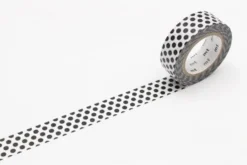 MT Masking Tape 1P Deco - Dot Black 2