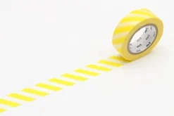MT Masking Tape 1P Deco - Stripe Lemon