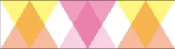 MT Masking Tape 1P Deco - Triangle and Diamond Pink