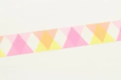 MT Masking Tape 1P Deco - Triangle and Diamond Pink