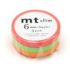 MT Masking Tape Slim Basic [3 pack]