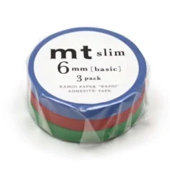 MT Masking Tape Slim Basic [3 pack]