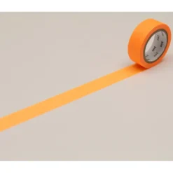 mt 1P Basic Washi Tape - Shocking Orange - 15mm
