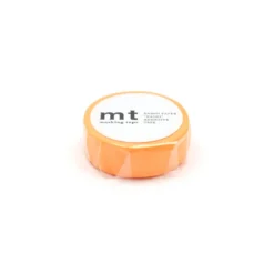 mt 1P Basic Washi Tape - Shocking Orange - 15mm