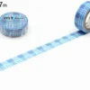 mt 1P Basic Washi Tape - Stripe Blue - 15mm