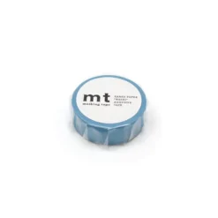 mt 1P Basic Washi Tape- Matte Light Blue - 15mm