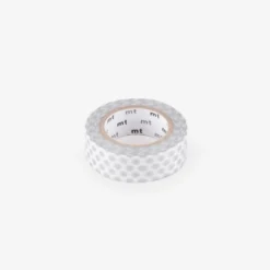 mt 1P Basic Washi Tape 15mm - Dot Silver