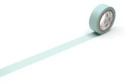 mt 1P Basic Washi Tape 15mm - Pastel Turquoise