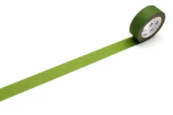 mt 1P Basic Washi Tape 15mm - Matte Olive Green