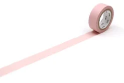 mt 1P Basic Washi Tape 15mm - Pastel Scarlet