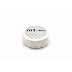 mt 1P Deco Washi Tape - Dot White - 15mm