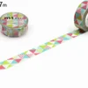 mt 1P Deco Washi Tape - Shimasan Kaku Pink - 15mm