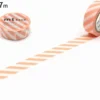 mt 1P Deco Washi Tape - Striped Greyhsky - 15mm
