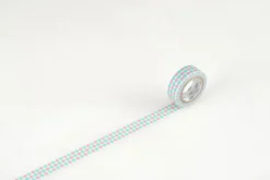 mt 1P Deco Washi Tape 15mm - Square Pink