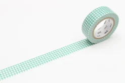 mt 1P Deco Washi Tape 15mm - Hougan Emerald
