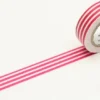 mt 1P Deco Washi Tape 15mm - Border Framboise