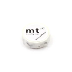 mt x minä perhonen Washi Tape - Choucho Logo Navy - 15mm
