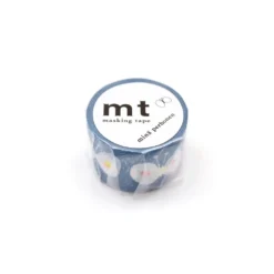 mt x minä perhonen Washi Tape - Hana Hane Blue - 30mm