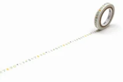 mt x SOU.SOU 7mm Slim Washi Tape - Floral Numbers