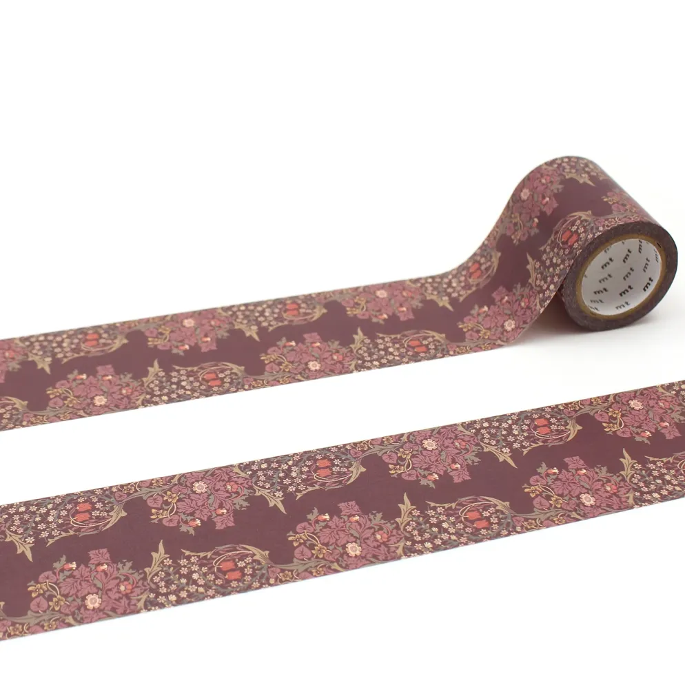 mt x William Morris Washi Tape - Blackthorn - 50mm