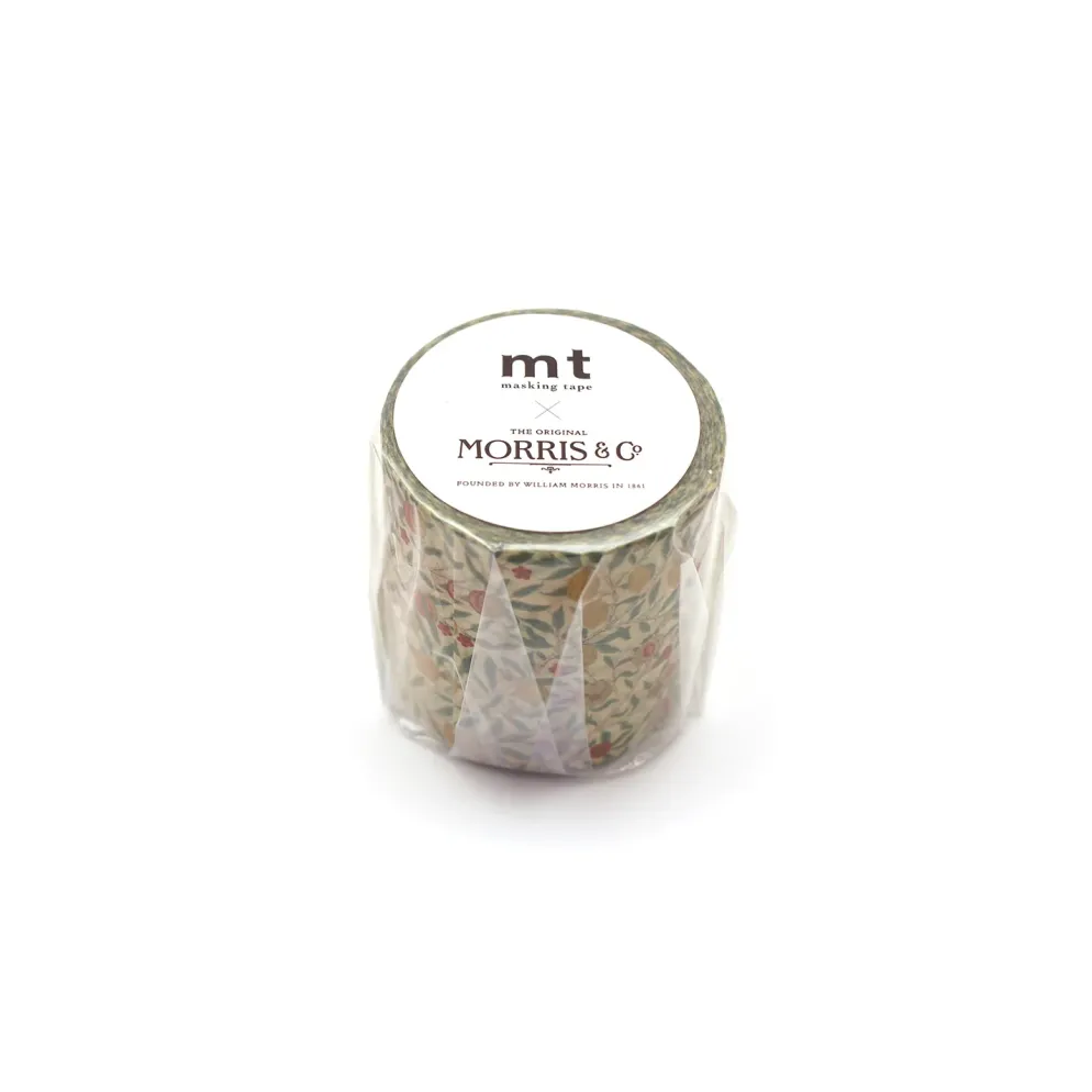 mt x William Morris Washi Tape - Fruits - 50mm