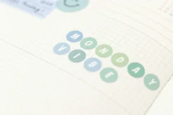 Paperian Colour Palette Stickers - Alphabet & Numbers