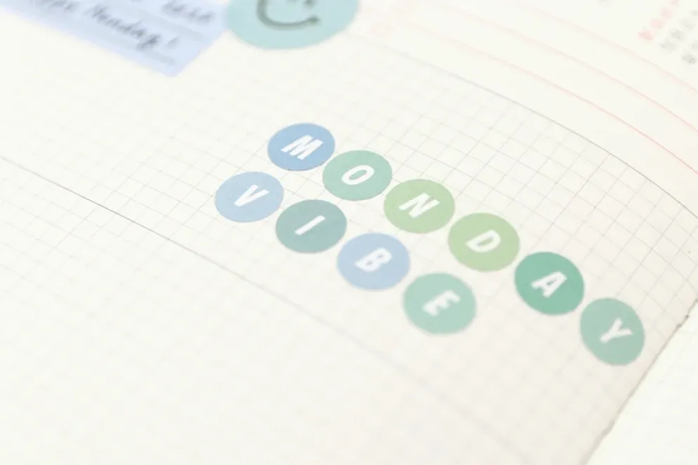 Paperian Colour Palette Stickers - Alphabet & Numbers