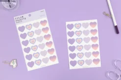 Paperian Colour Palette Stickers - Heart