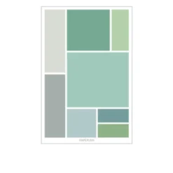 Paperian Colour Palette Stickers [Square]