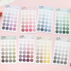 Paperian Colour Palette Stickers - Round