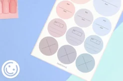 Paperian Colour Palette Stickers - Memo