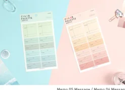 Paperian Colour Palette Stickers - Memo