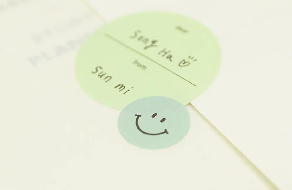 Paperian Colour Palette Stickers - Smile