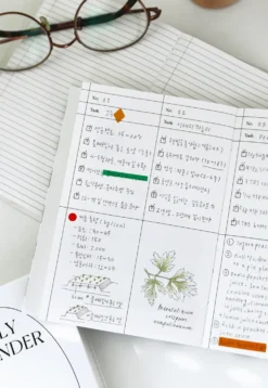 Paperian Daily Reminder 6 Month Planner
