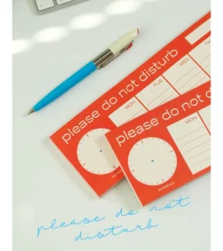 Paperian Do Not Disturb Memopad Weekly Pad