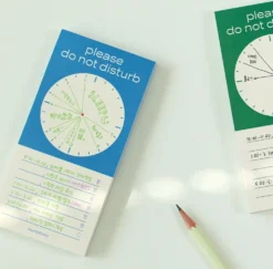 Paperian Do Not Disturb Memopad Time