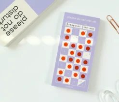 Paperian Do Not Disturb Memopad Tracker