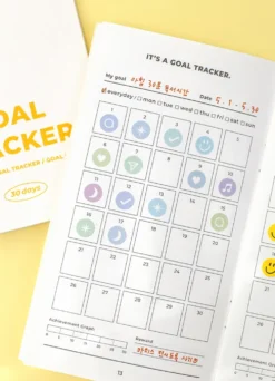 Paperian Goal Tracker Book 30 Days