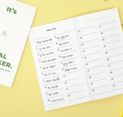 Paperian Goal Tracker Book 30 Days
