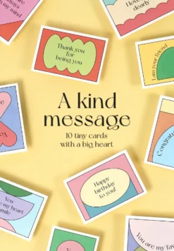 Paperian Kind Message Card Set (10 Cards)